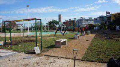 Nuevo espacio para el esparcimiento en el barrio Cono Sur