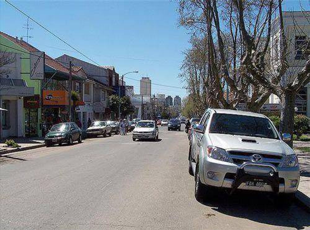 G�emes: comenzaron tareas para que el peat�n tenga mas espacio