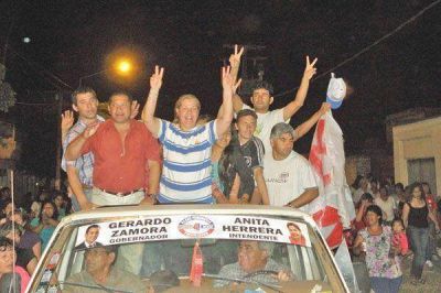 Marisa Herrera fue reelecta como intendente de Clodomira