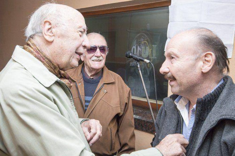 Inza acompa�� a Radio Azul en su 61� aniversario