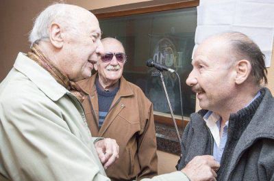 Inza acompa�� a Radio Azul en su 61� aniversario