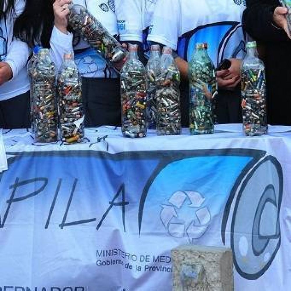 Con �A Toda Pila� los chicos juntaron casi 11 mil kilos de bater�as
