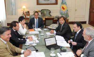 Con ausencias, Scioli deline� el Presupuesto