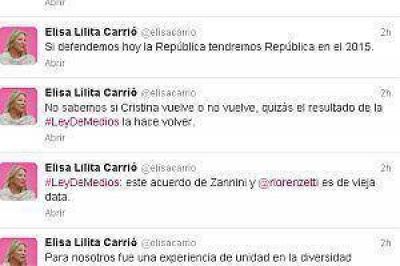 Carri� desempolv� teor�a de pacto entre Lorenzetti y el Gobierno