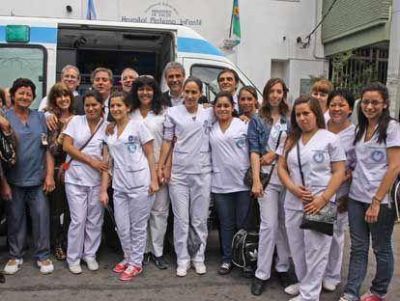 El ministro Collia y el intendente Ferraresi recorrieron las nuevas obras de la maternidad Ana Goit�a