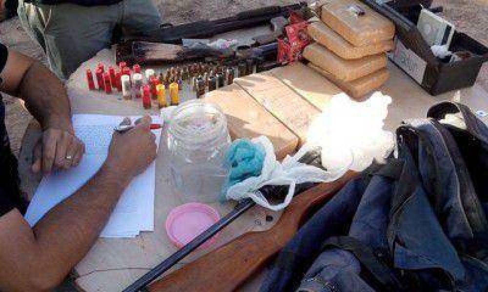La polic�a secuestr� m�s de 6 kilos de marihuana en Palmira