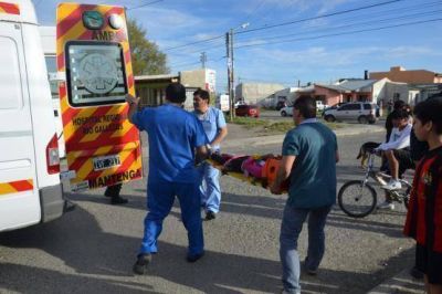 Menor atropellada cuando cruzaba la calle
