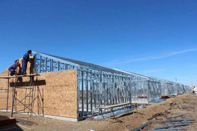Se avanza con la construcci�n de otras 20 viviendas sociales en R�o Grande