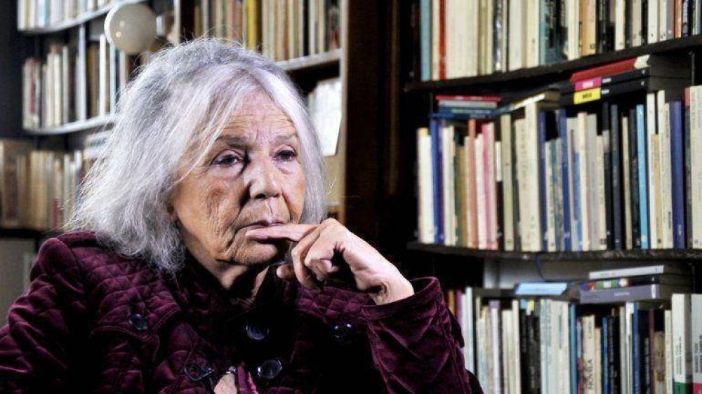 Beatriz Sarlo: "La Presidente no es una buena pol�tica"
