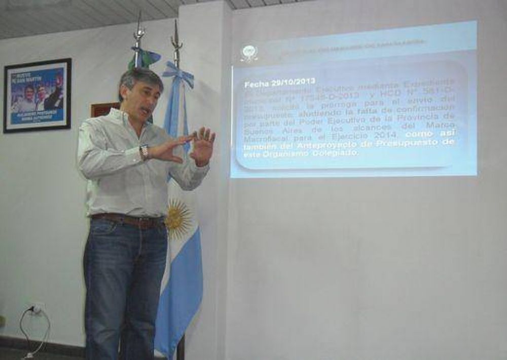 Presupuesto 2014: fuertes quejas de Phatouros hacia Katopodis