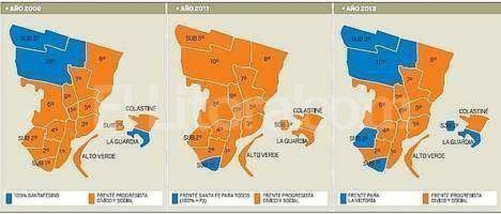 El FPCyS retuvo los votos de la clase media, y el FPV recuper� la periferia