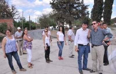 Una obra de pavimento en Cerrillos  beneficiara a 3.200 vecinos