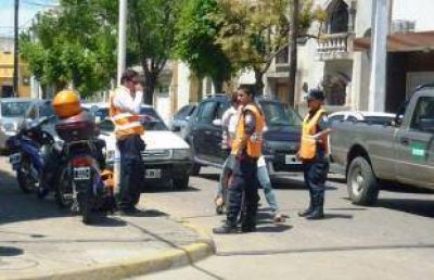 Operativo de tr�nsito: Secuestraron doce motocicletas