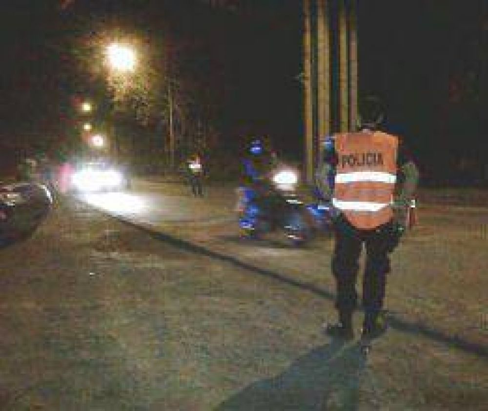 Operativo de control en Arroyo del Medio  