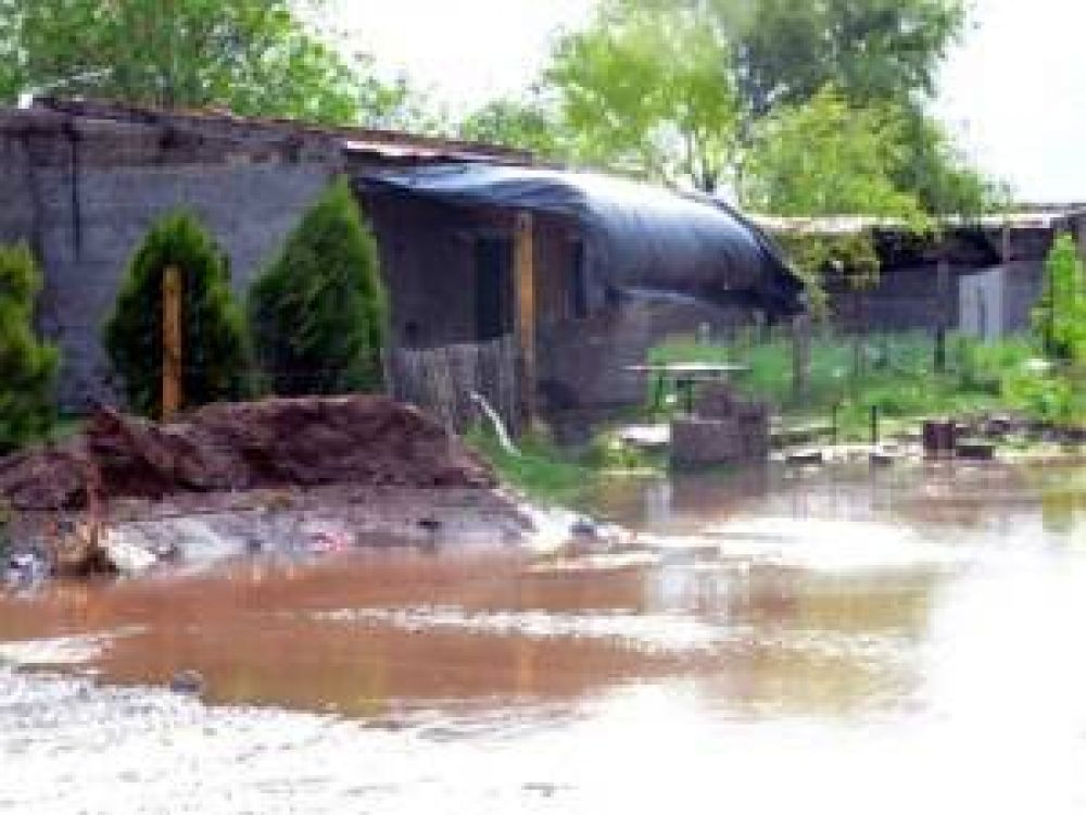 Intensa lluvia en la provincia