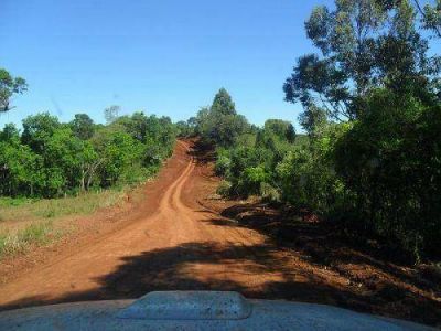 Realizan trabajos de restauraci�n en la ruta provincial 15 
