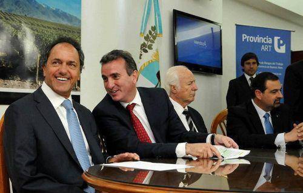 Scioli - P�rez, con convenios de cooperaci�n Buenos Aires - Mendoza