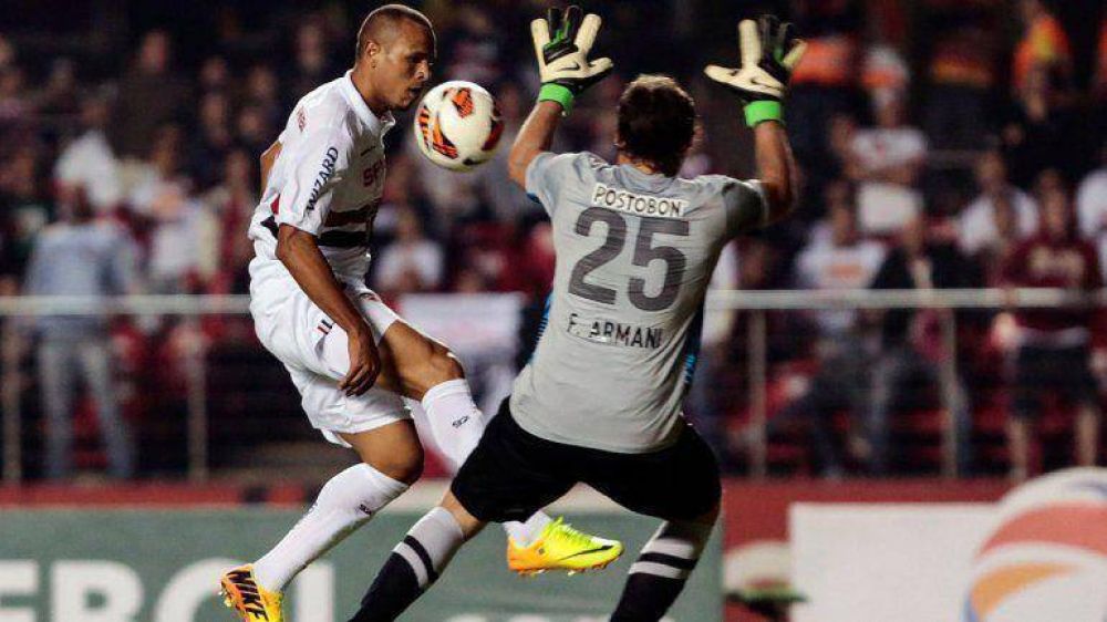 Sudamericana: San Pablo venci� sobre la hora a Atl�tico Nacional