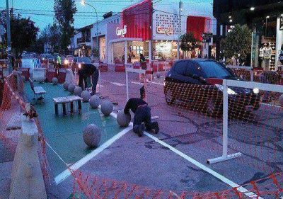 Comenzaron las obras en G�emes del programa ''Calles para la Gente''