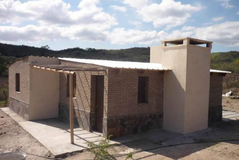 Las primeras 5 viviendas rurales se encuentran listas