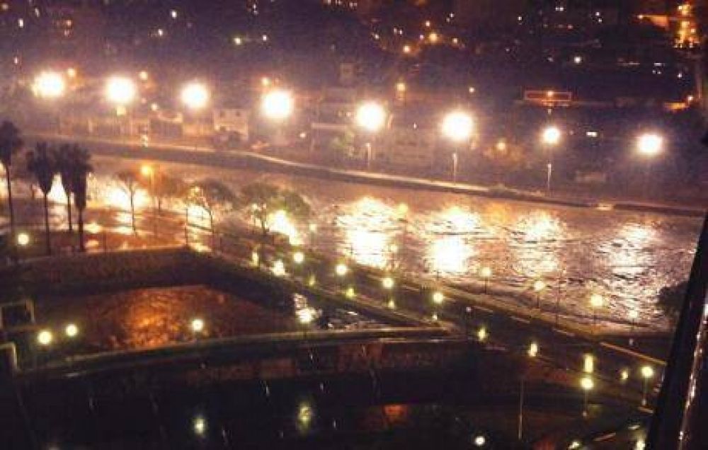 C�rdoba pasada por agua: cuatro familias evacuadas