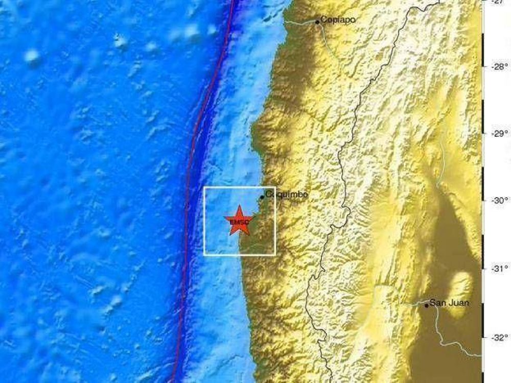 Un sismo de 6,4� en Coquimbo tuvo repercusi�n en San Juan