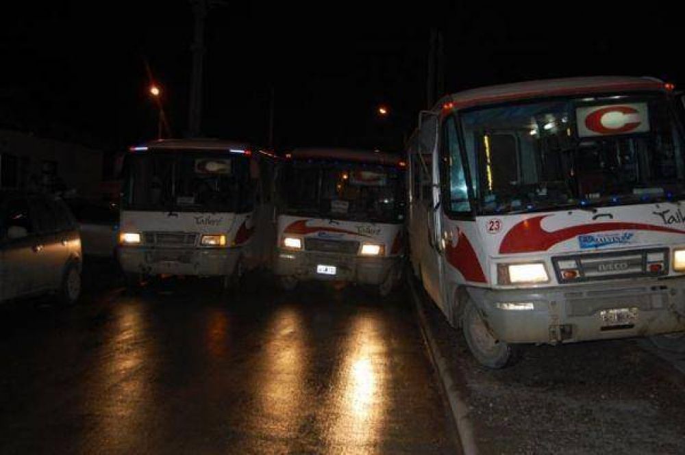 Choferes levantaron la medida y se normaliza el servicio 