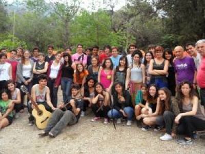 En la Villa de Merlo, el temporal oblig� a evacuar a 56 chicos