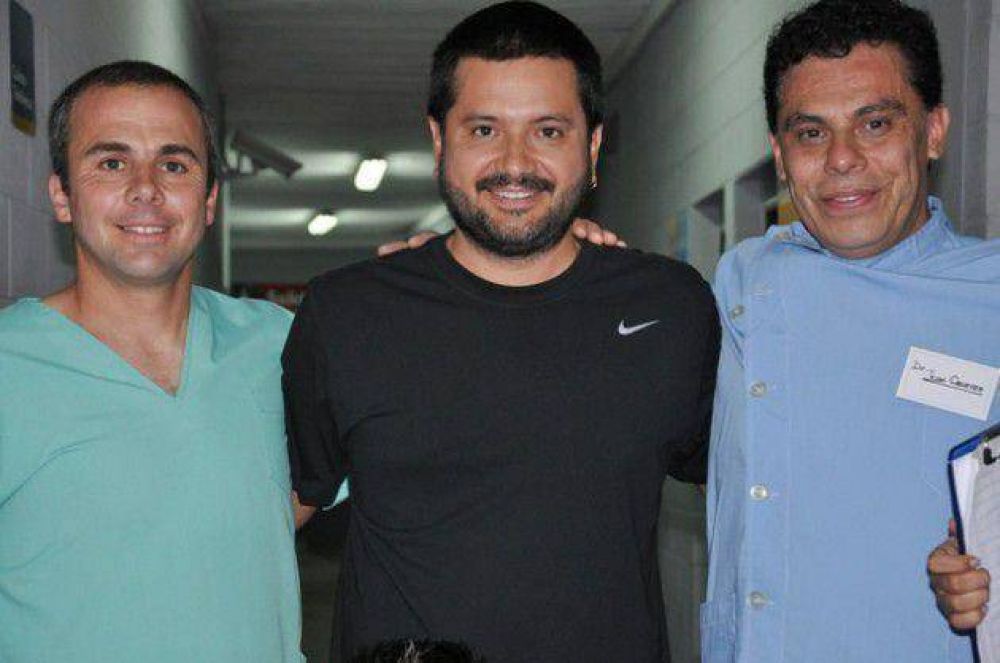 Jorge Rojas ya graba en San Luis