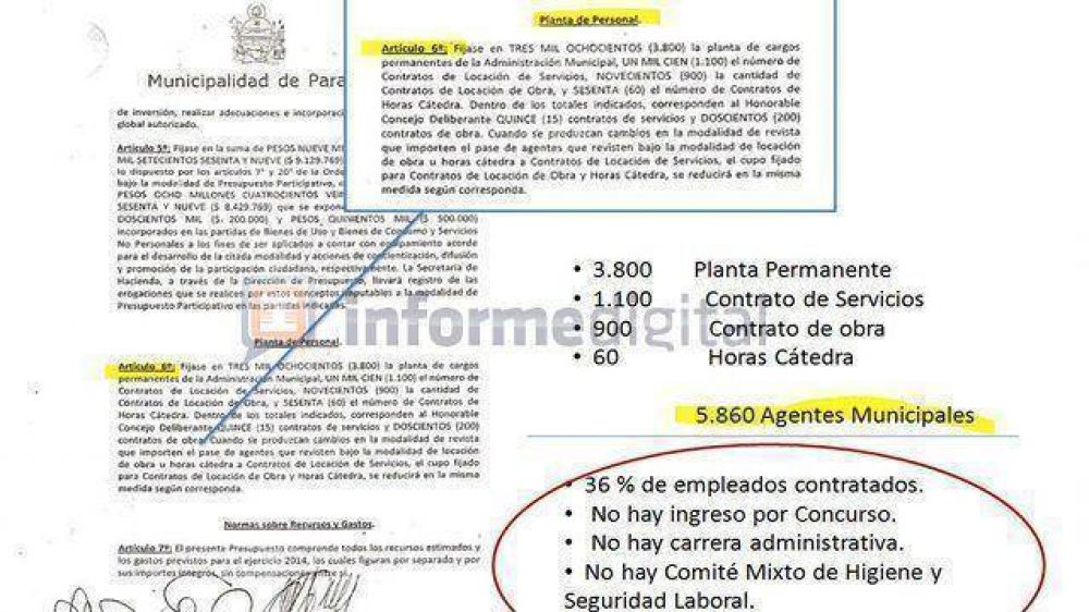 Piden que se modifique el Presupuesto 2014 y rechazan la nueva tributaria	 