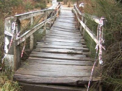 Arreglaron el Puente Negro