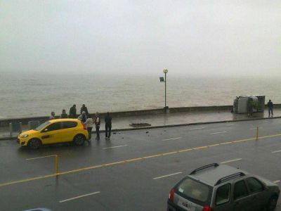 Aparatoso accidente de tr�nsito en la zona de Cabo Corrientes