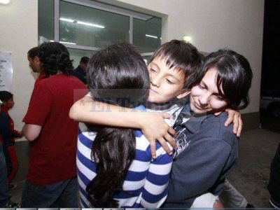 Final feliz para la desaparici�n del peque�o Santiago