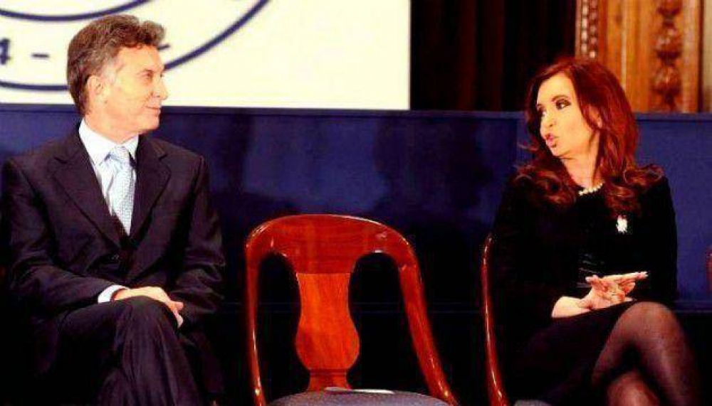 Macri: �Que no est� la Presidenta es complicado�
