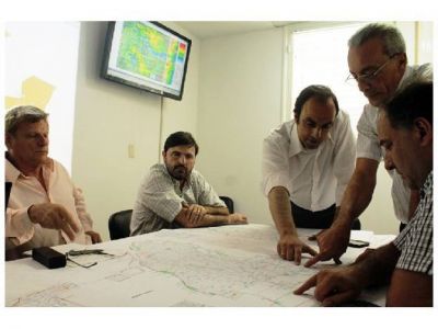 Destacaron el funcionamiento del desag�e Lavaisse durante el temporal