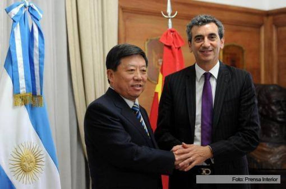 Randazzo se reuni� con el viceministro de transporte chino