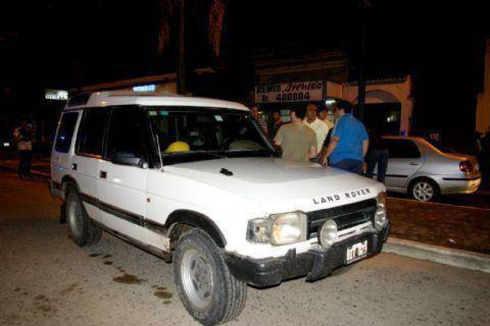 Robo comando y detenci�n en Villa Ramallo