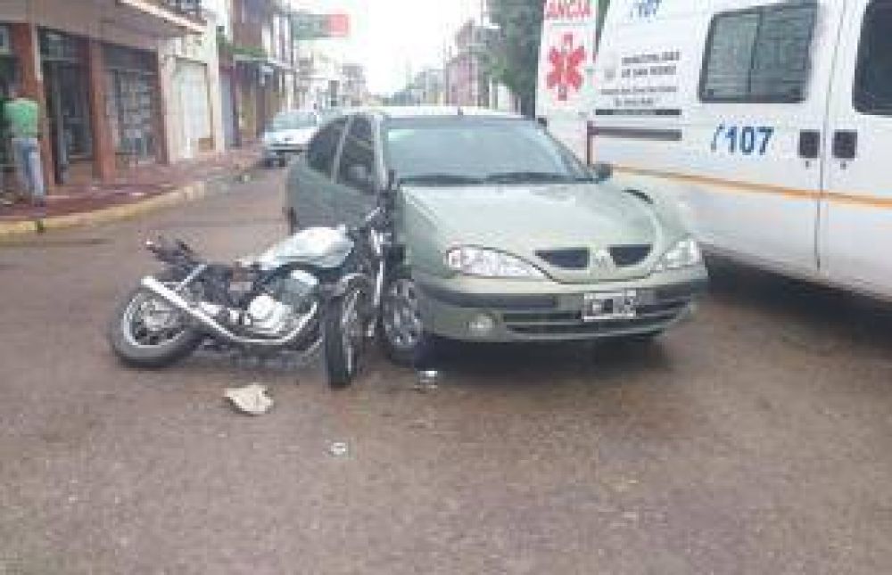Accidente en Mitre y Arnaldo