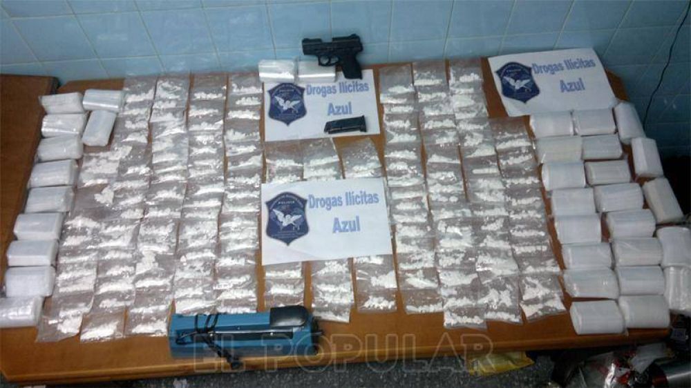 Tandil: en allanamientos encontraron gran cantidad de dinero y drogas