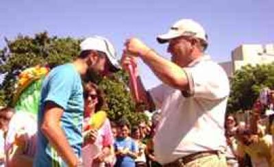 JUAN CARLOS JU�REZ PARTICIP� EN LA 6TA. CAMINATA Y CARRERA "PREVENIR ES VIVIR" 