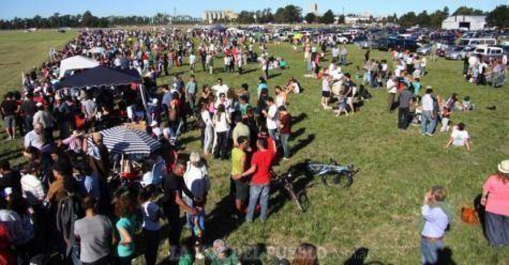 Una fiesta de alto vuelo