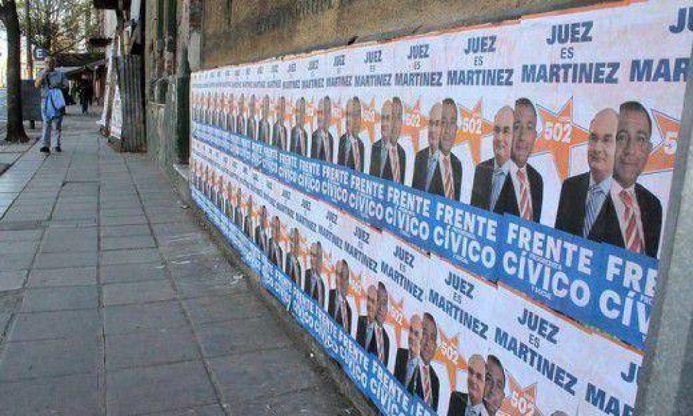 Arranca hoy el plan de limpieza tras las elecciones Legislativas