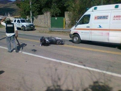 Grave accidente en Vaqueros. Intervino drogas peligrosas
