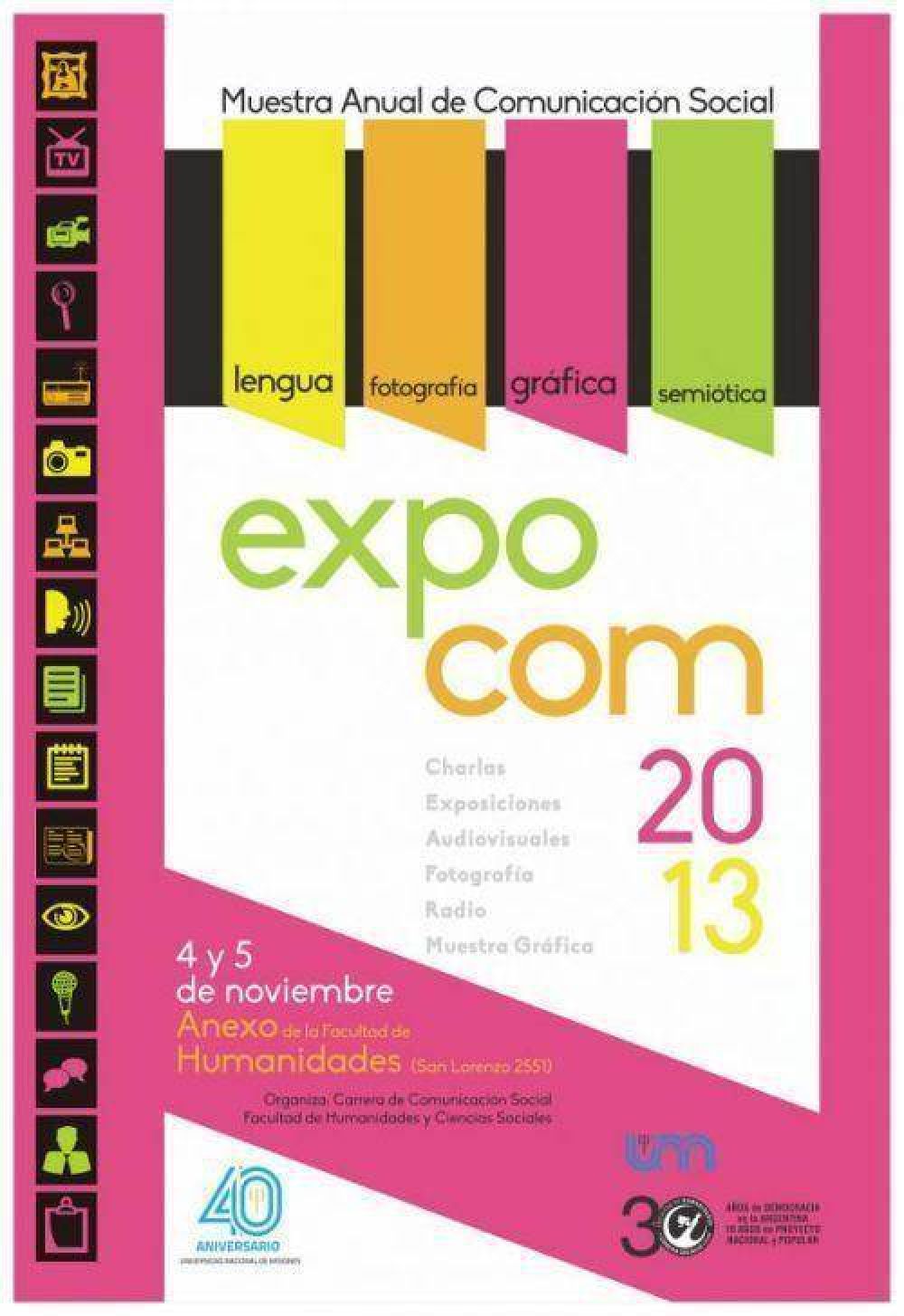 Muestra Anual de Trabajos de Comunicacin  Expocom 2013