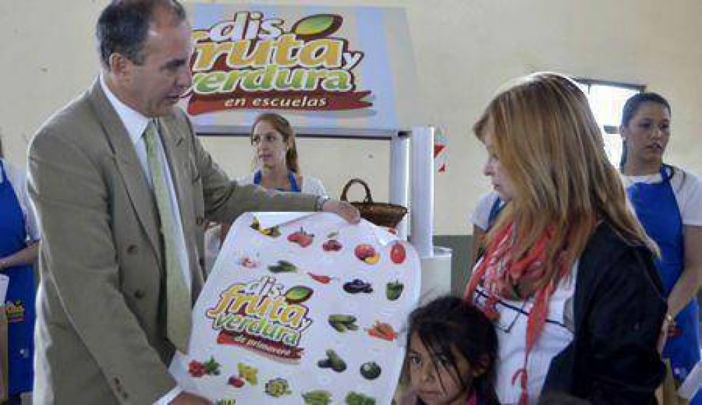 El programa Disfruta y Verdura lleg� a las escuelas primarias