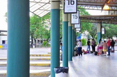Reparan y pintan planta baja de la Terminal de �mnibus