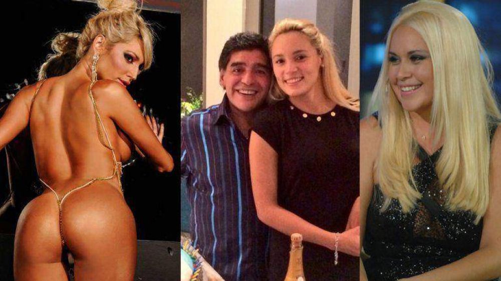 La novia de Maradona ni se preocupa por Vicky Xipolitakis y le "peg� un palito" a Ver�nica Ojeda
