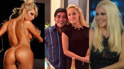 La novia de Maradona ni se preocupa por Vicky Xipolitakis y le "peg� un palito" a Ver�nica Ojeda