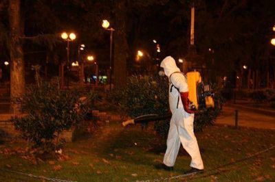 Cronograma semanal de fumigaciones