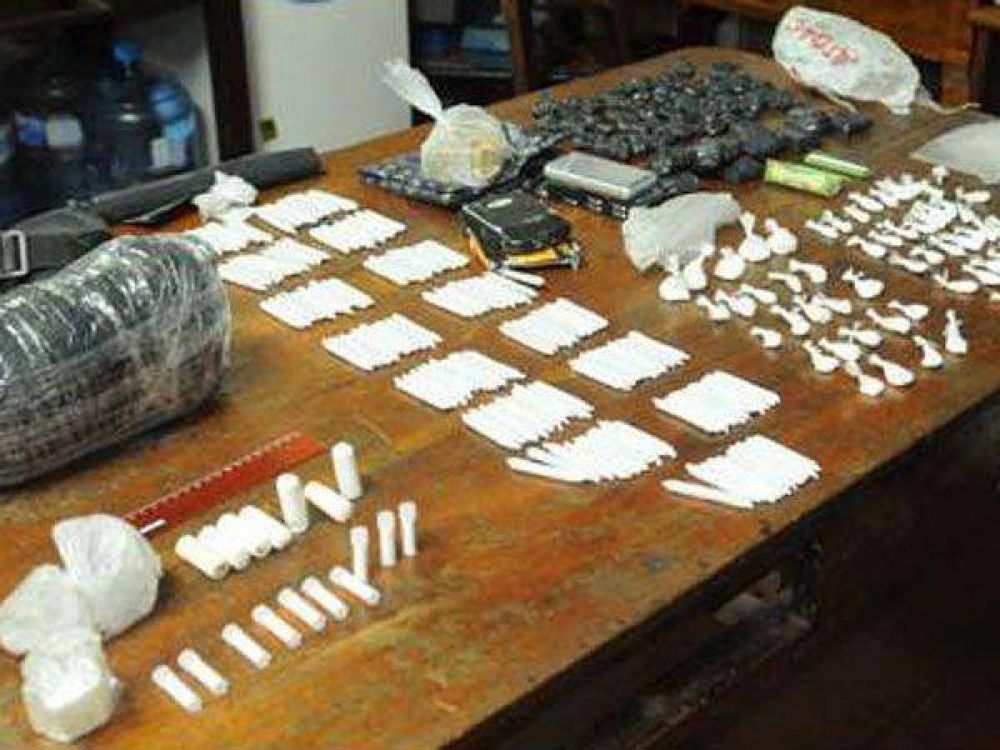 Cuatro detenidos y 23 kilos de coca�na incautada en un opertivo en Quilmes
